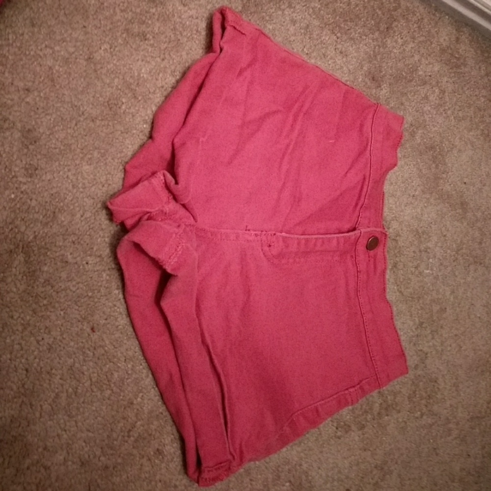 Pink shorts